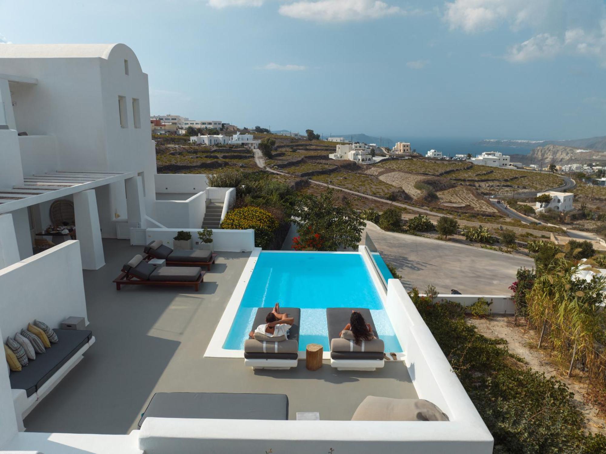 White & Co Santorini Villa Pýrgos Dış mekan fotoğraf
